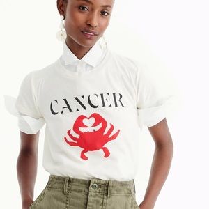 J Crew horoscope tee